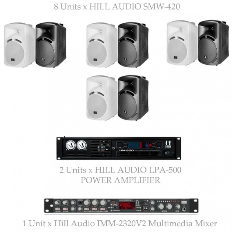PAKET CAFE BGM SOLUTION #2 HILL AUDIO SMW PACKAGES