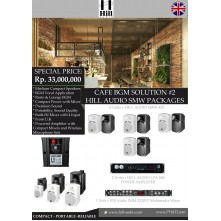 PAKET CAFE BGM SOLUTION #2 HILL AUDIO SMW PACKAGES