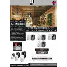 PAKET CAFE BGM SOLUTION #2F HILL AUDIO SMW PACKAGE...