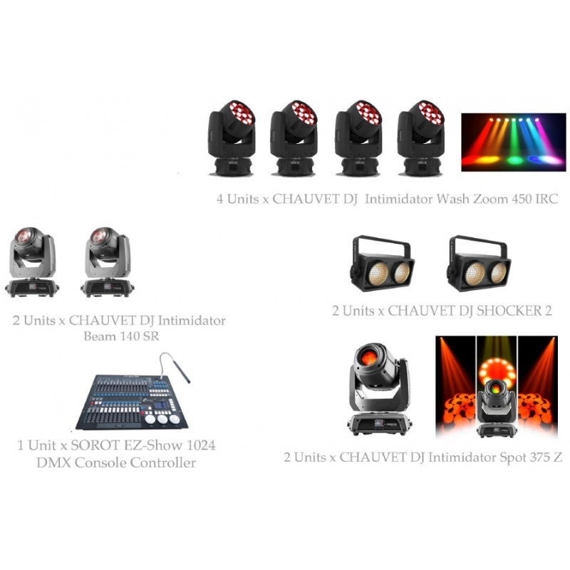 PAKET CHURCH PREMIUM SYSTEM #1C - CHAUVET DJ DESIGN SOLUTION